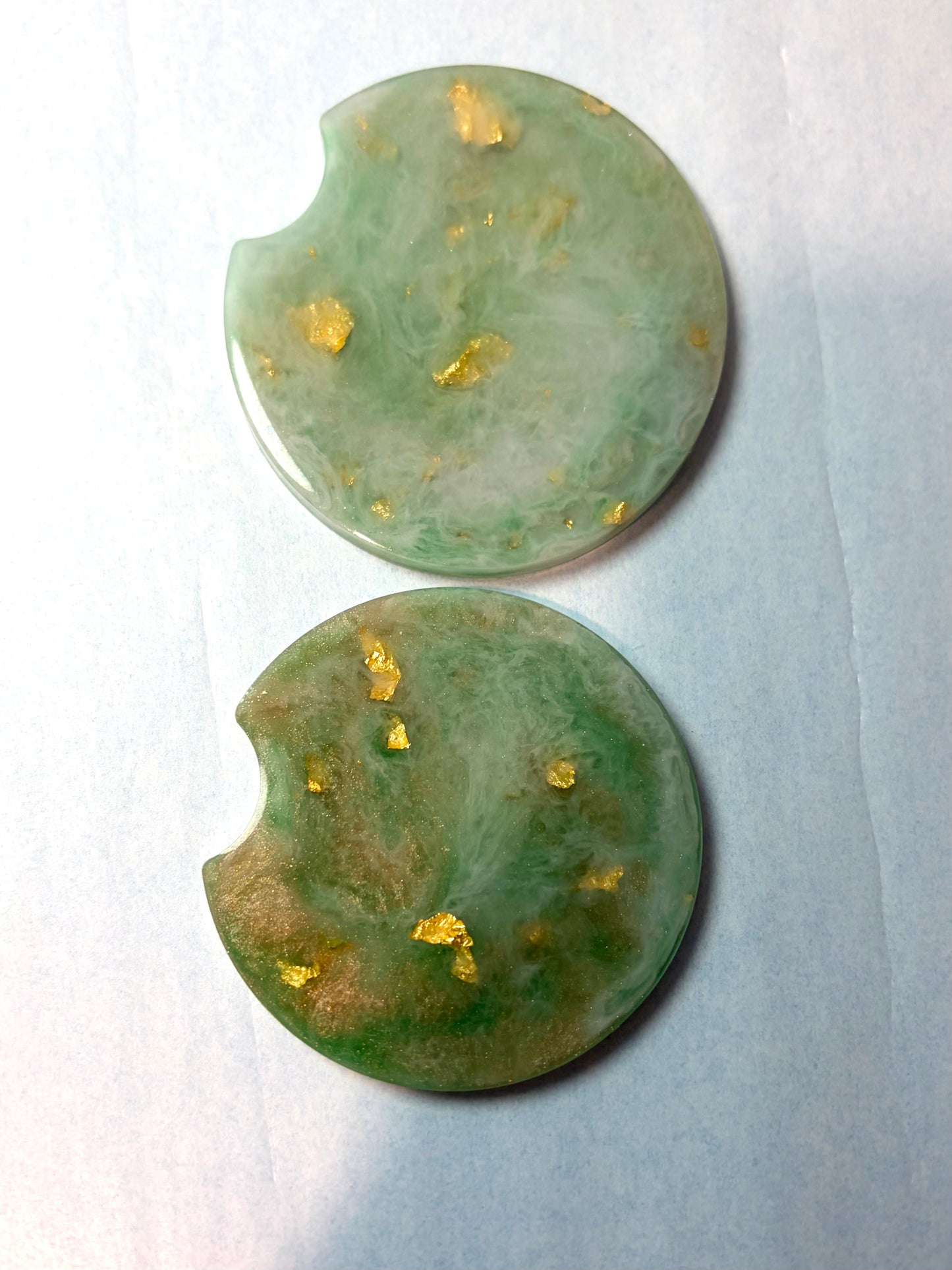 Jade Car Coasters