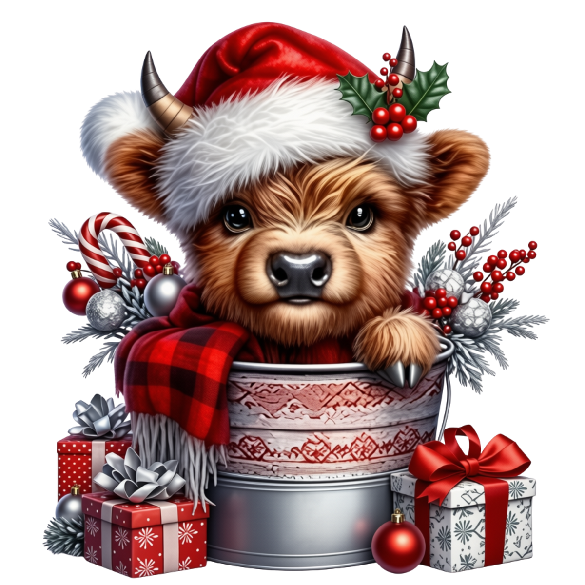 Christmas Cow - 2