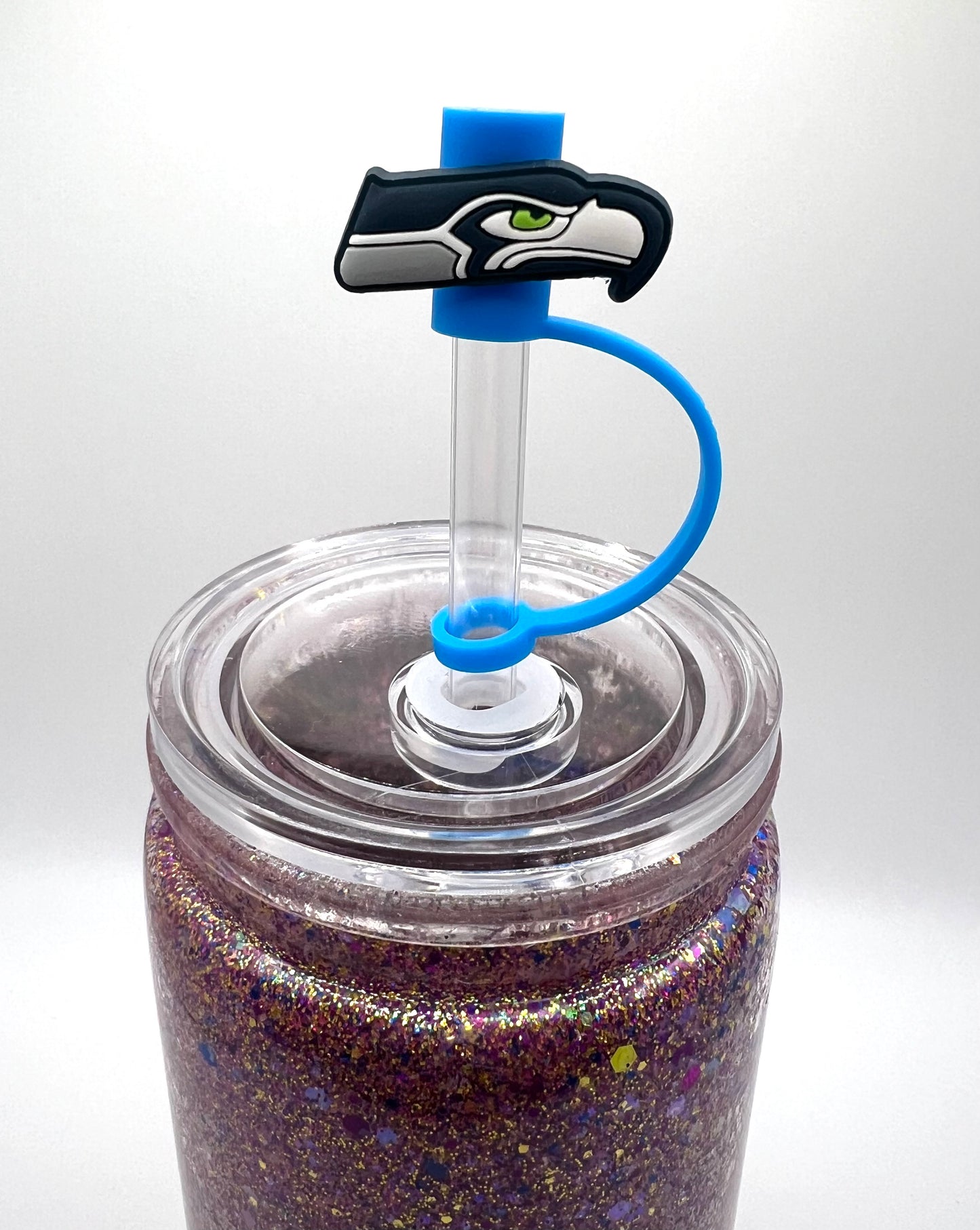 Straw Toppers- Seahawks