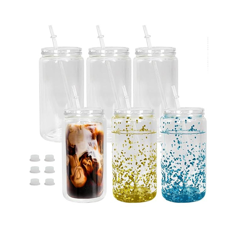 16/20oz Customizable Acrylic Snow Globe Cup