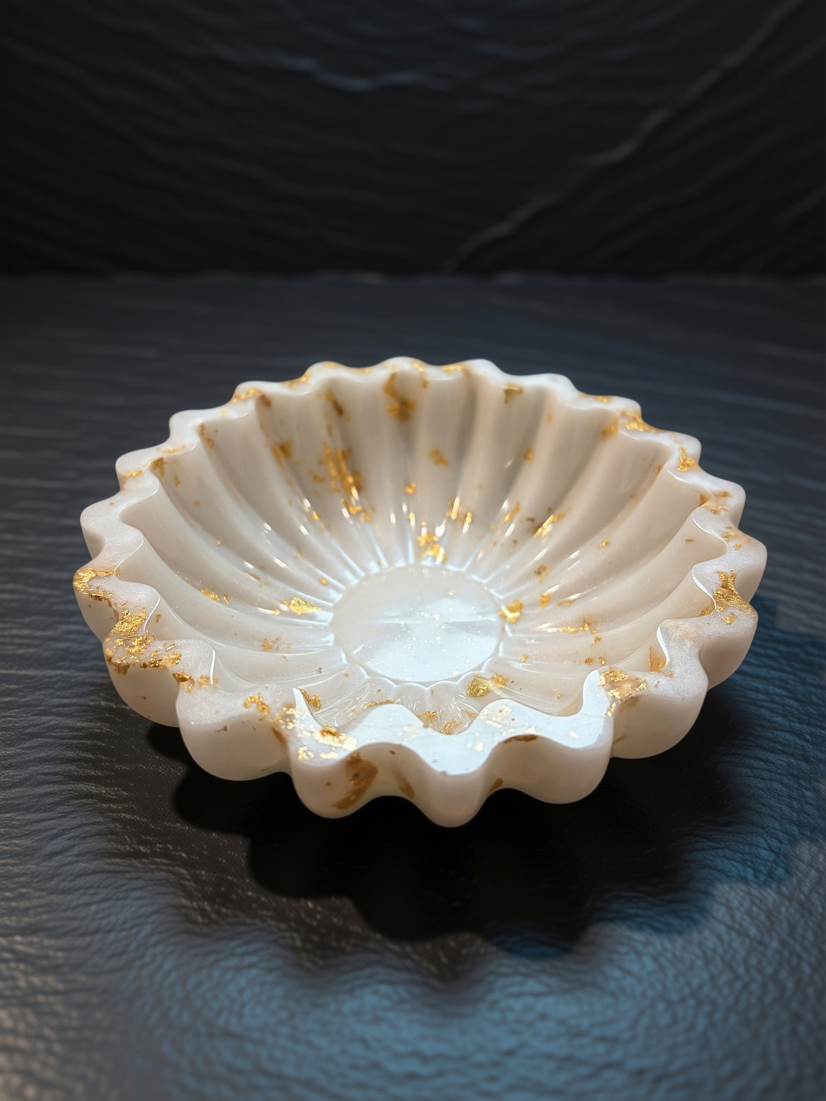 Fluted Trinket Dish
