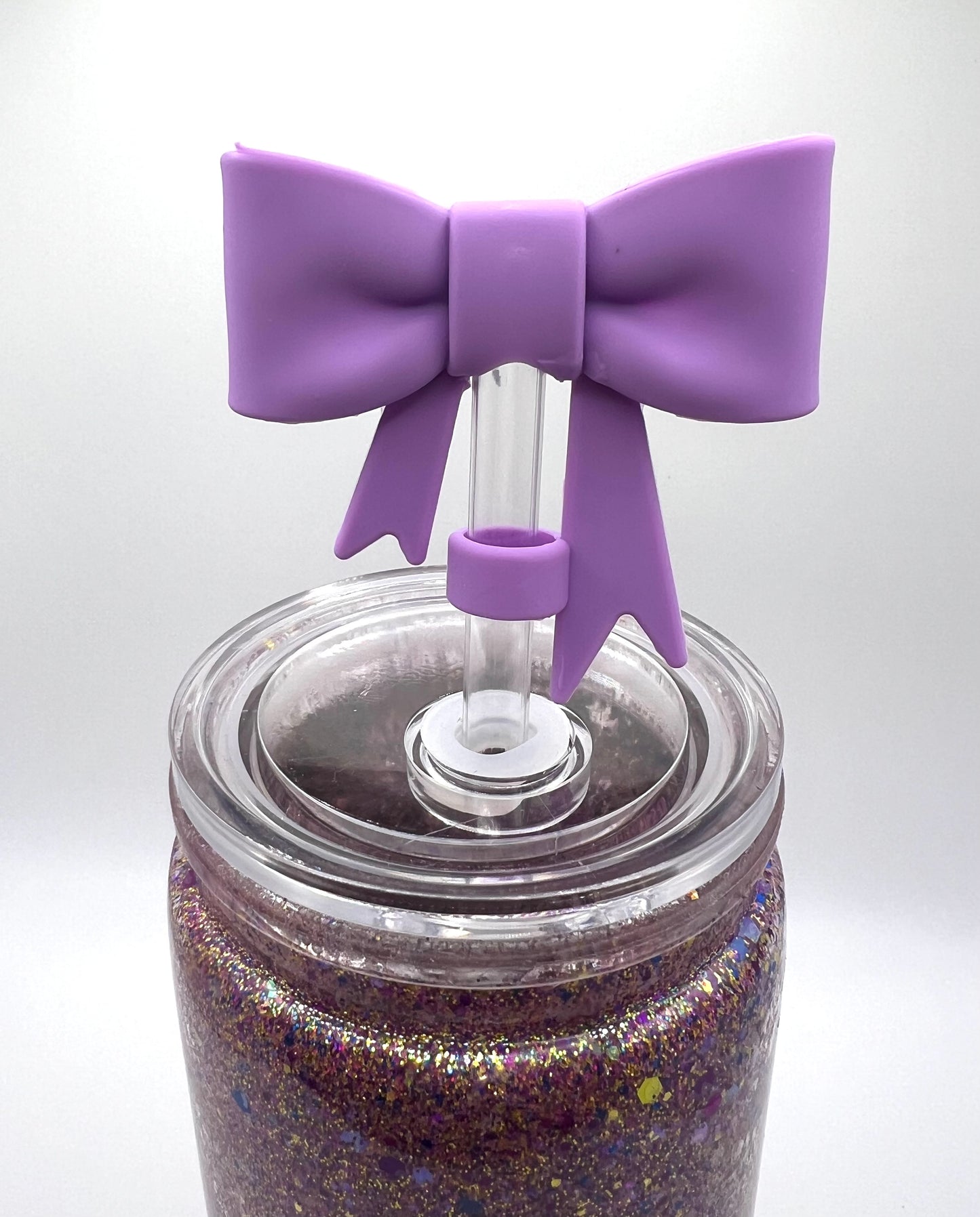 Straw Toppers- Large Bow