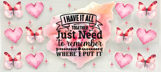 #0617 I have it all together, just need to remember where I put it
