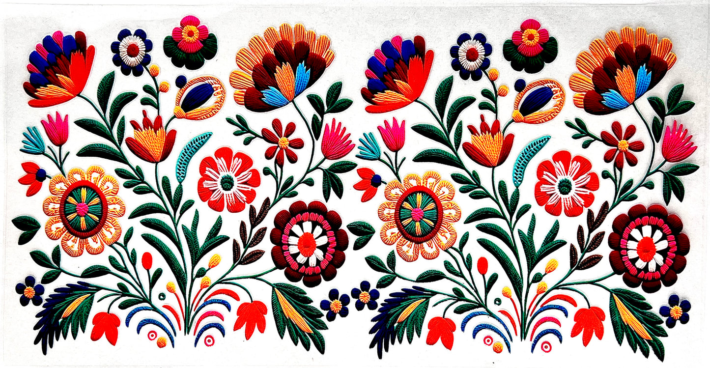 #0475 Floral Embroidery- 2