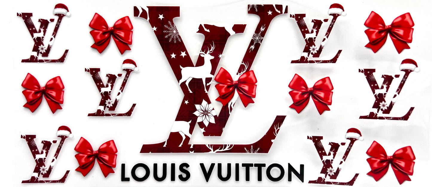 #0235 LV Christmas- red