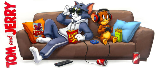 #0689 Tom & Jerry Couch