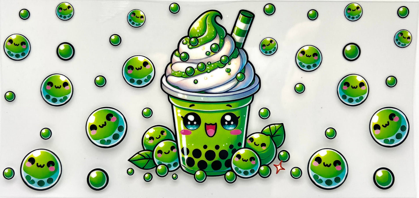#0201 Bubble tea- green