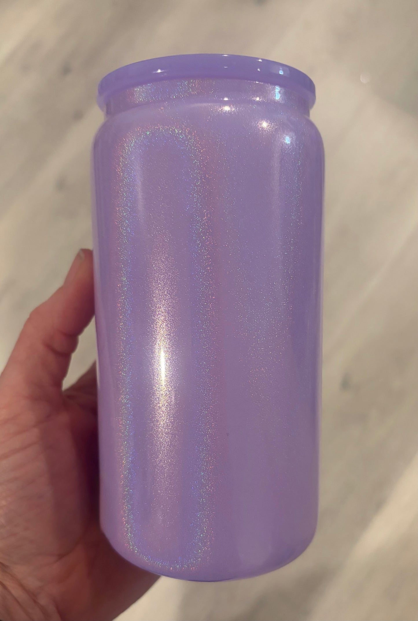 16oz Glass tumbler (non-snow globe)