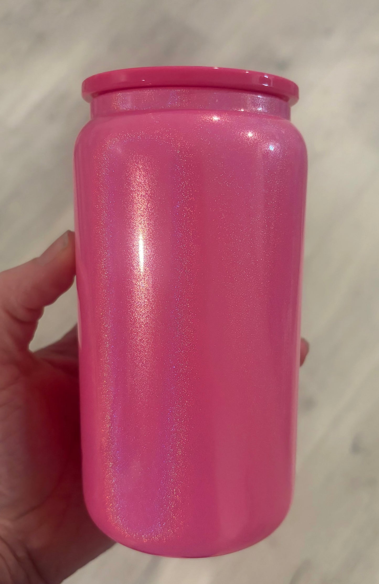 16oz Glass tumbler (non-snow globe)