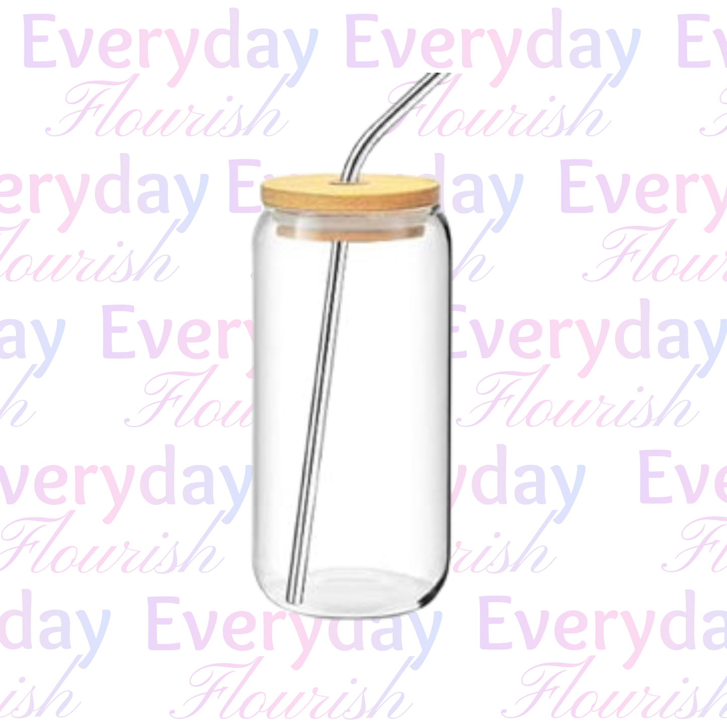 20oz Glass Cup (non-snow globe)