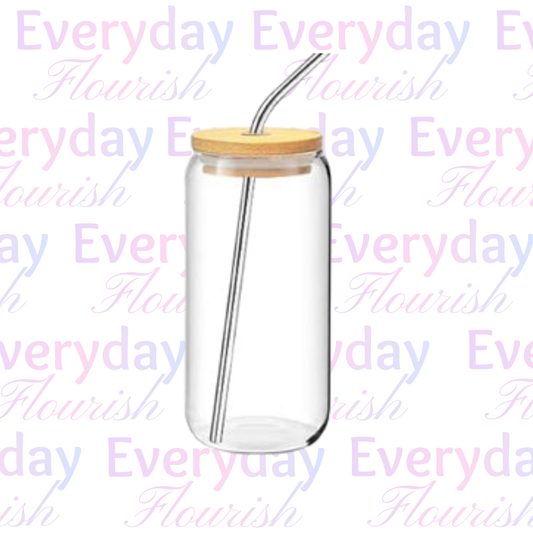 20oz Glass Cup (non-snow globe)