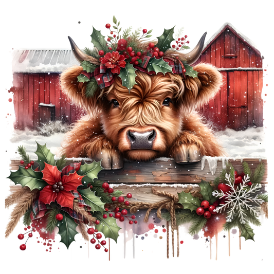 Christmas Cow - 1