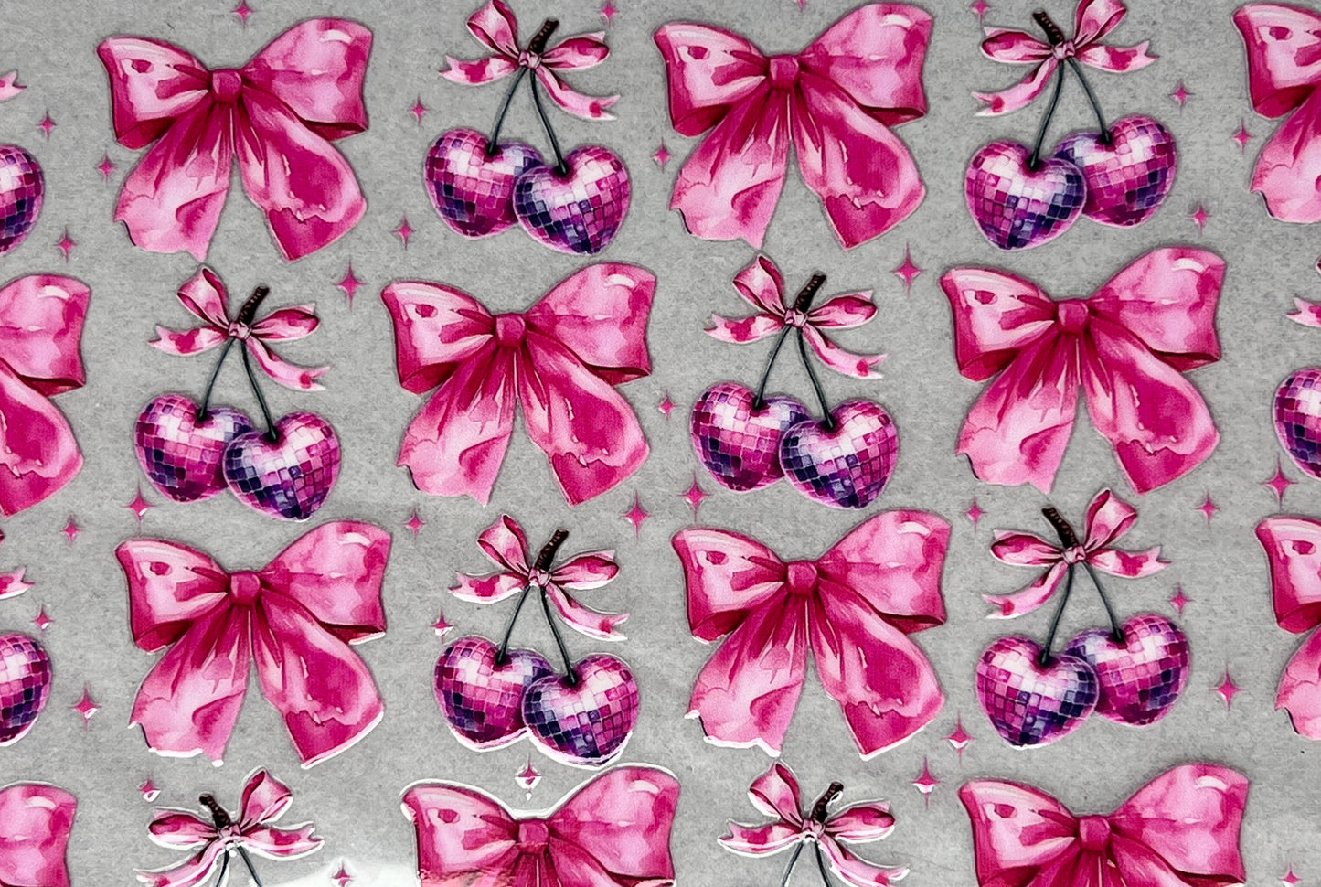#0026 Glitter Cherries and Bows