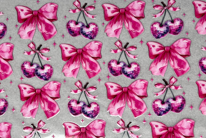 #0026 Glitter Cherries and Bows