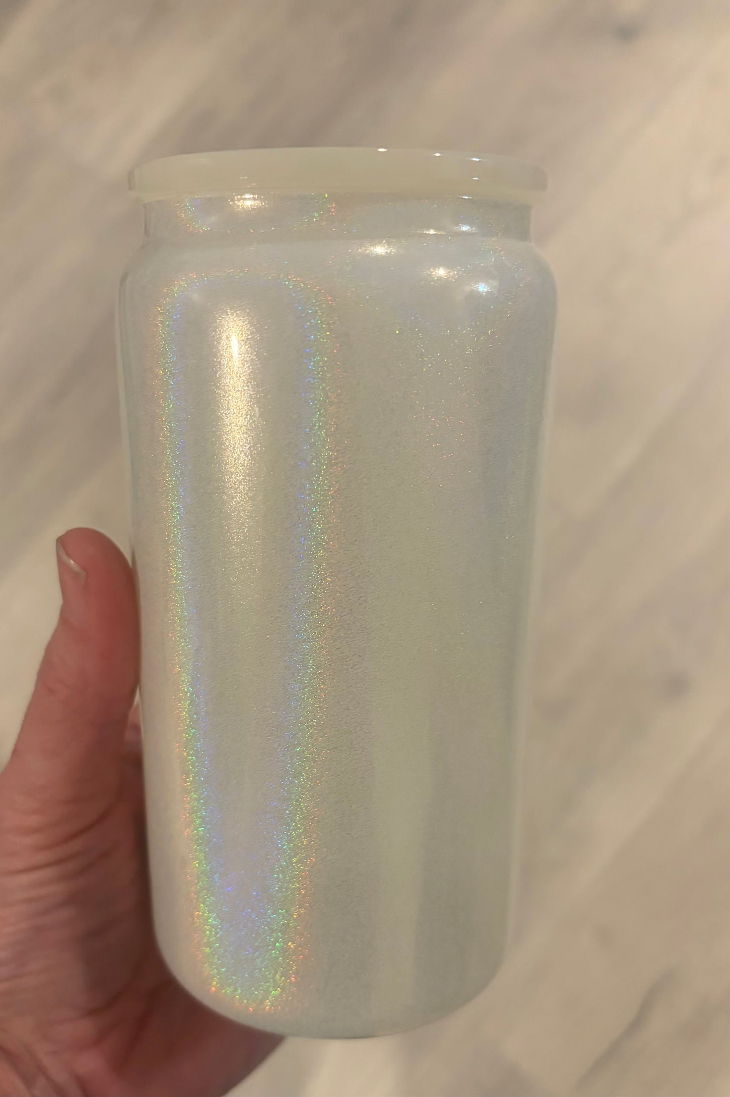 16oz Glass tumbler (non-snow globe)