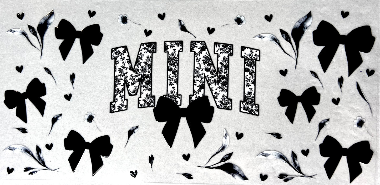 Black bows- Mini