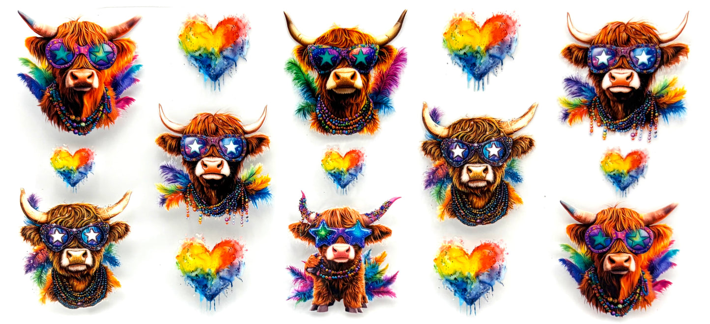 #0872 Cow Tye-Dye