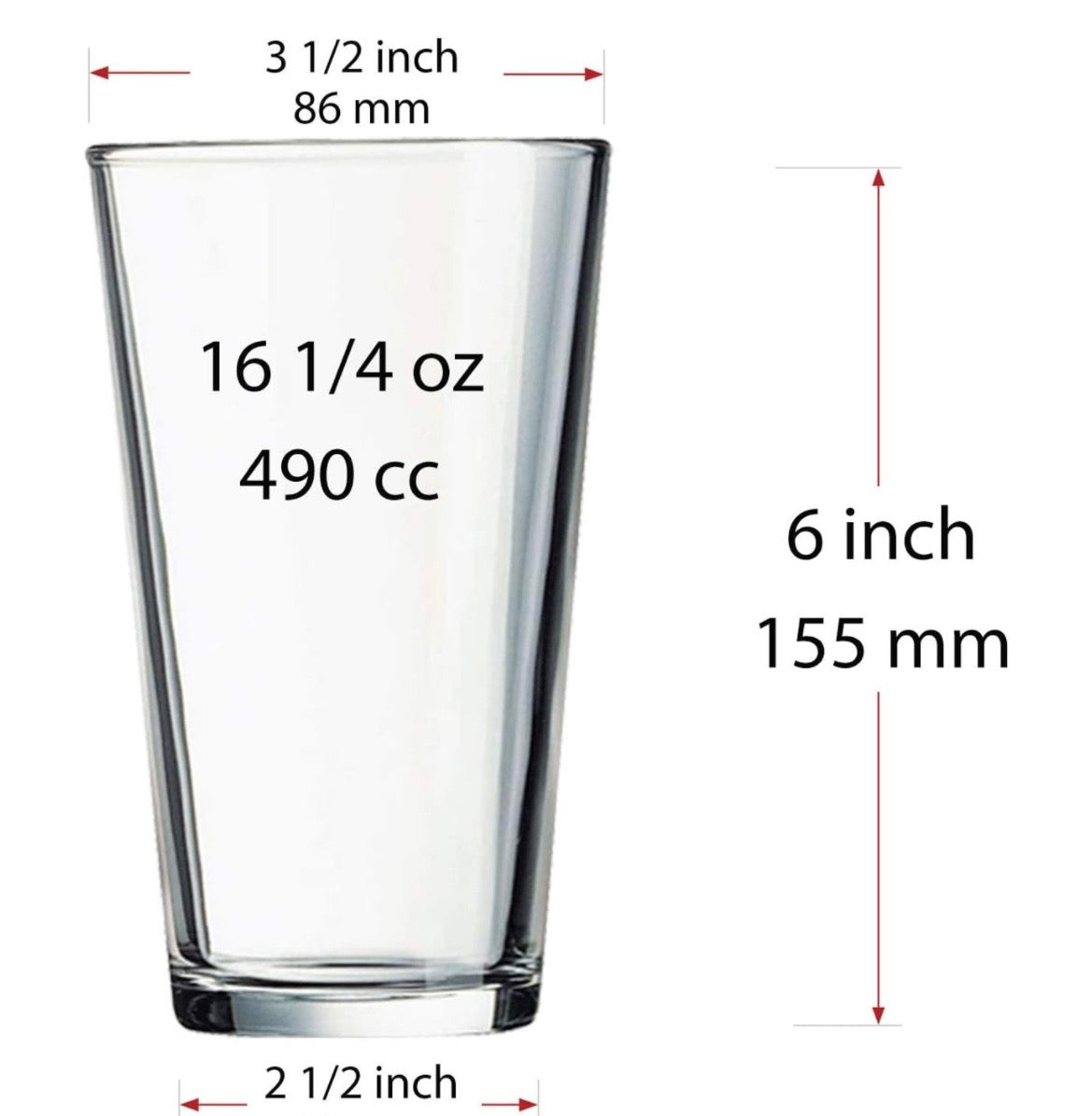 Customizable Pint Glass