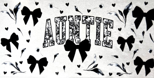 Black bows- Auntie