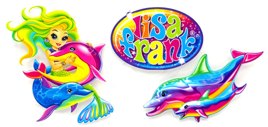 #0834 Lisa Frank- mermaid