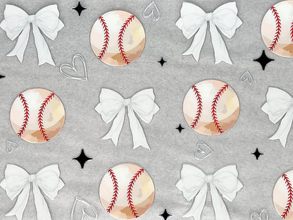 #0038 Softball with Bows