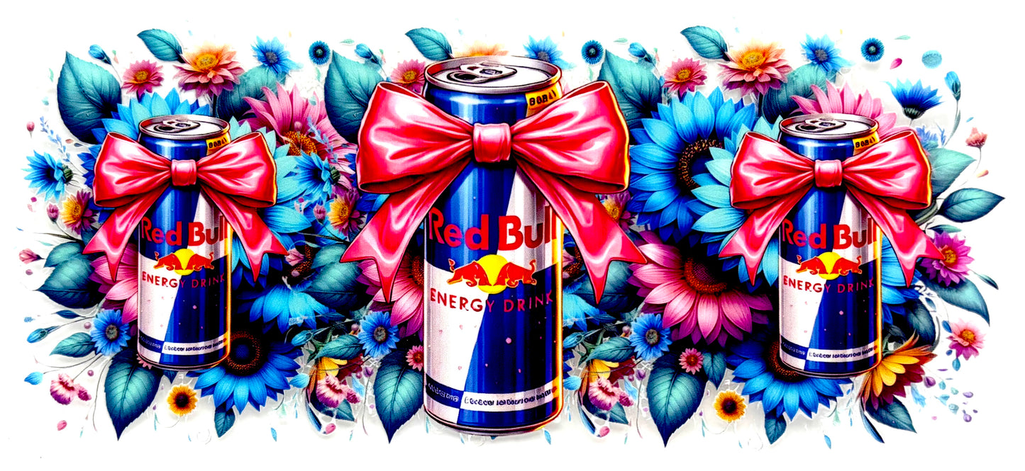 #1037 Redbull - Floral