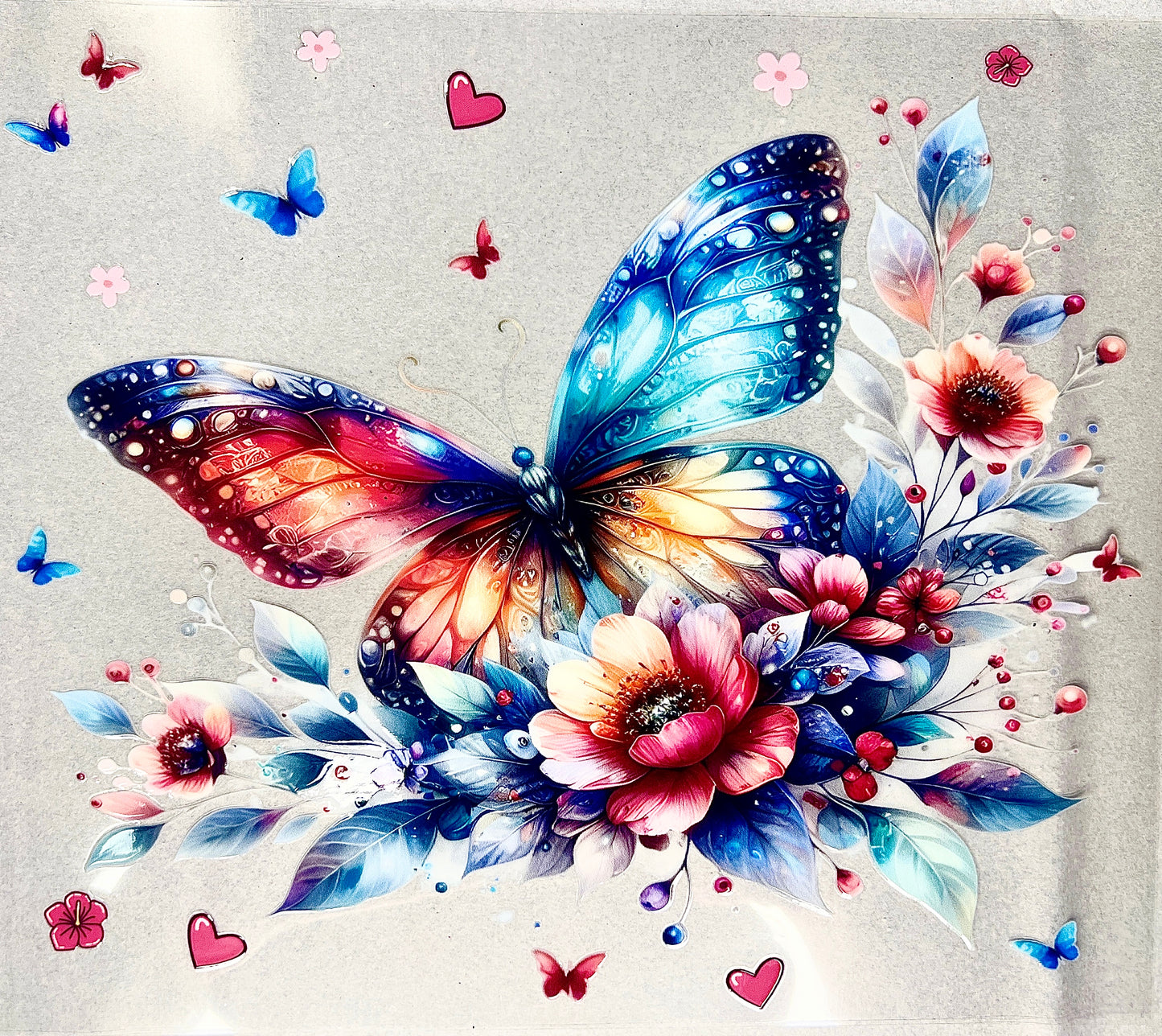 Rainbow Butterfly 20oz