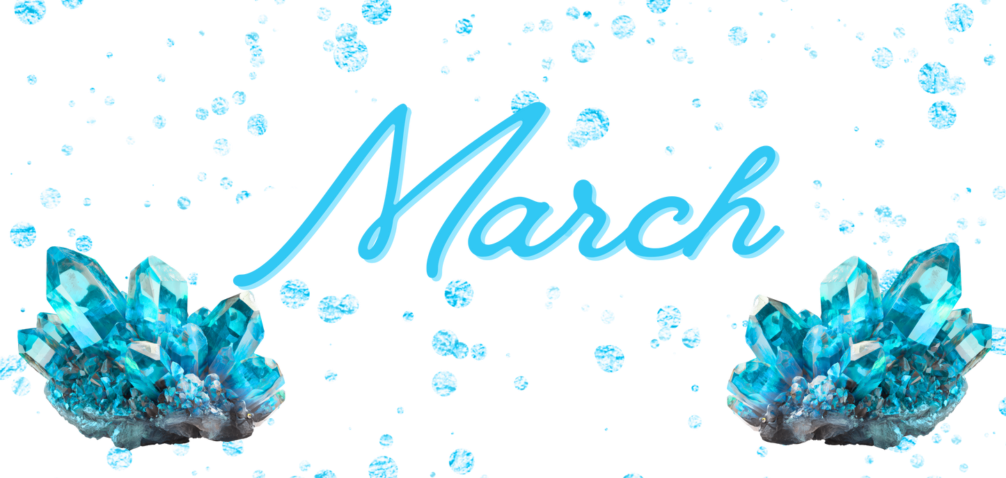 #0511 March- Aquamarine