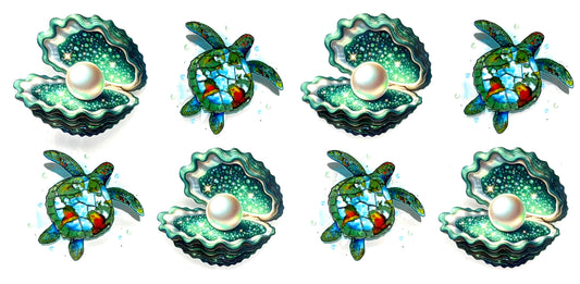 #0841 Turtles and Pearls