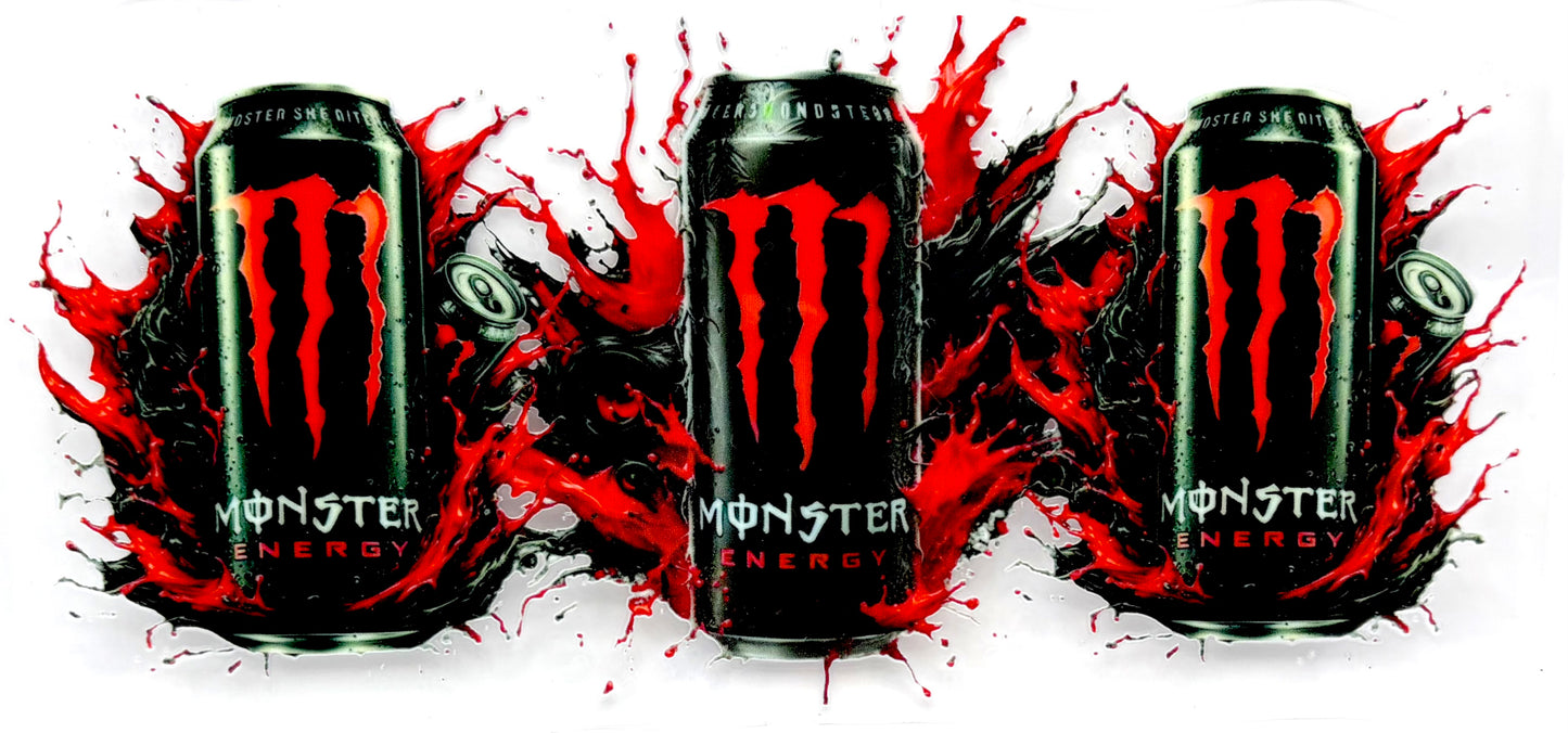#0992 Monster- Red