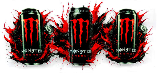#0992 Monster- Red