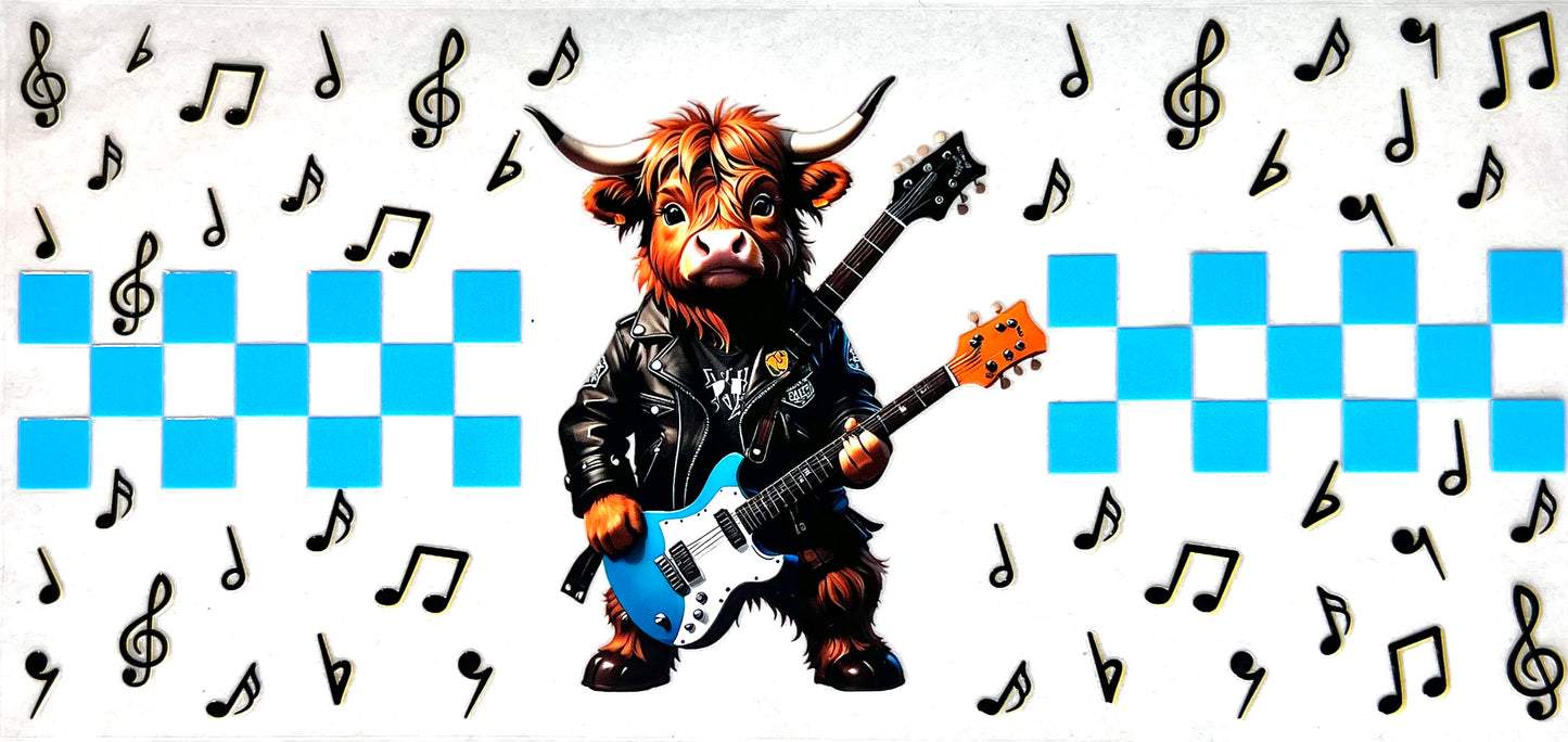 #0752 Cow Rockstar