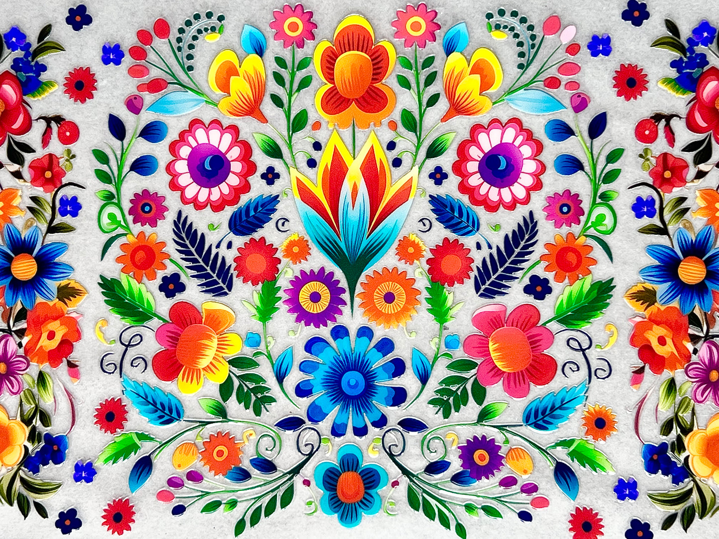 #0076 Floral Embroidery
