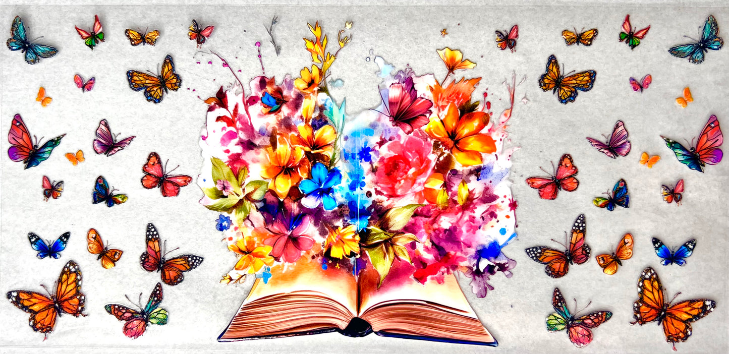 #0382 Floral book