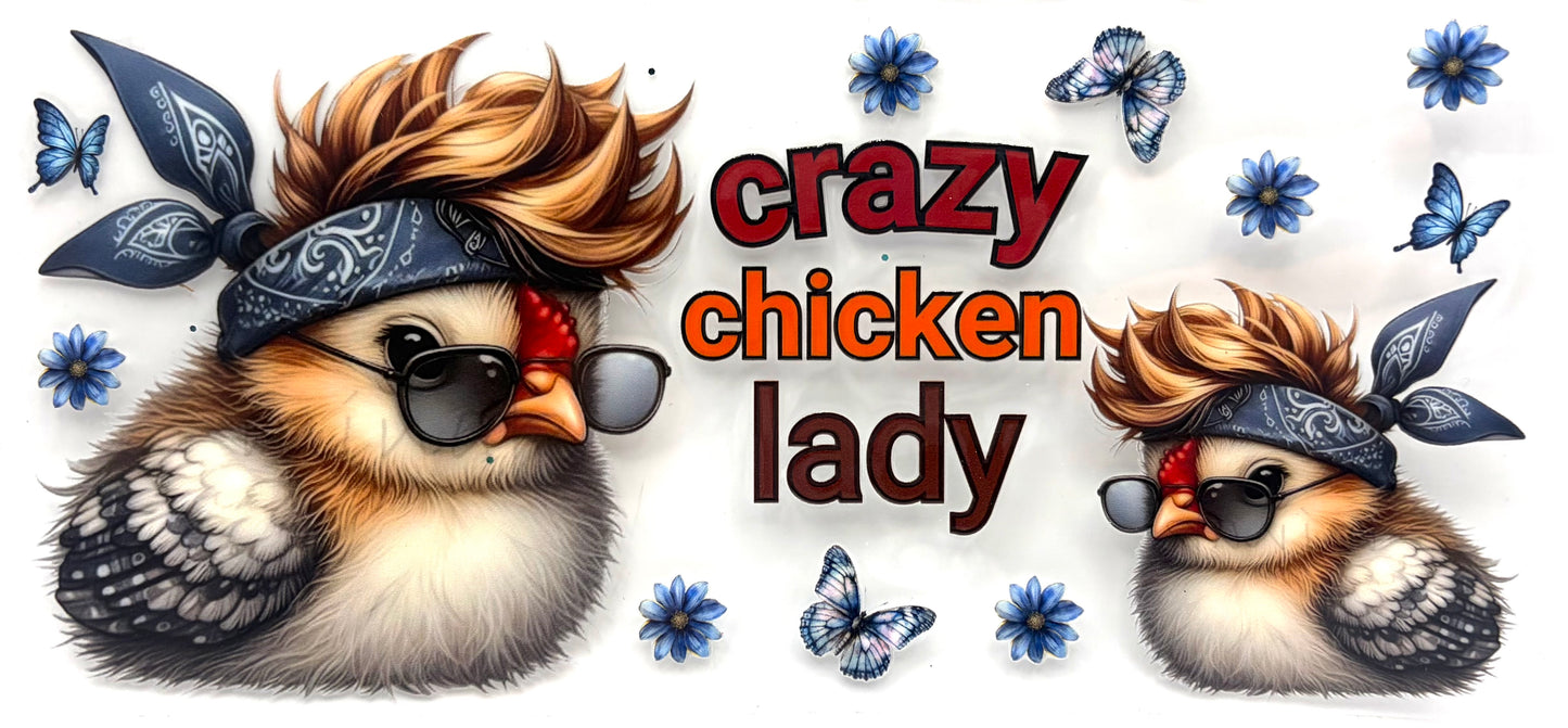 #0597 Crazy Chicken Lady