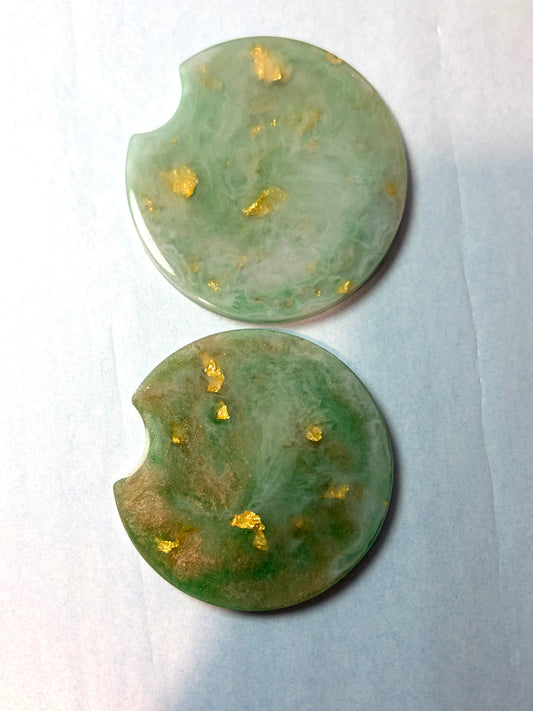 Jade Car Coasters