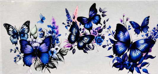 Butterflies- Black and Blue