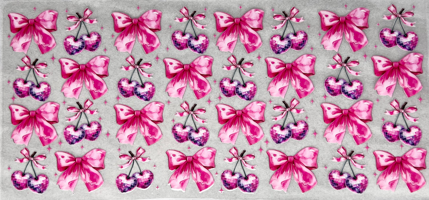 #0026 Glitter Cherries and Bows