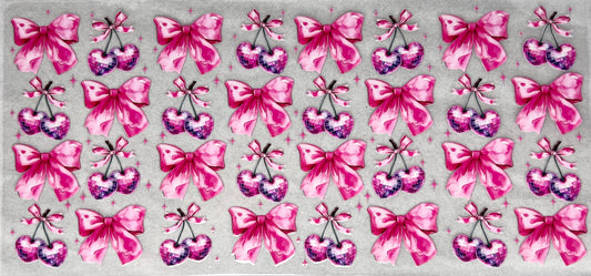 #0026 Glitter Cherries and Bows