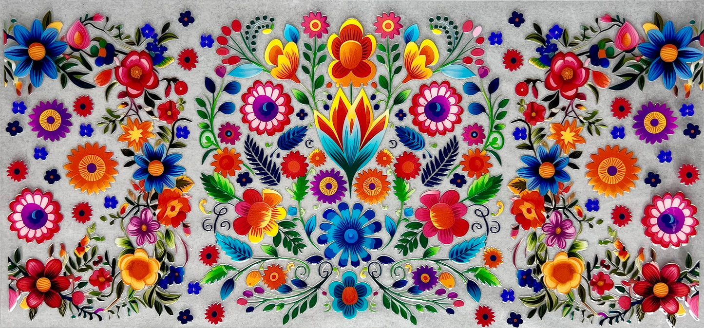 #0076 Floral Embroidery