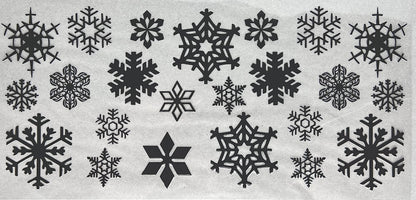Black Snowflakes