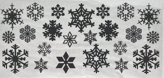 Black Snowflakes