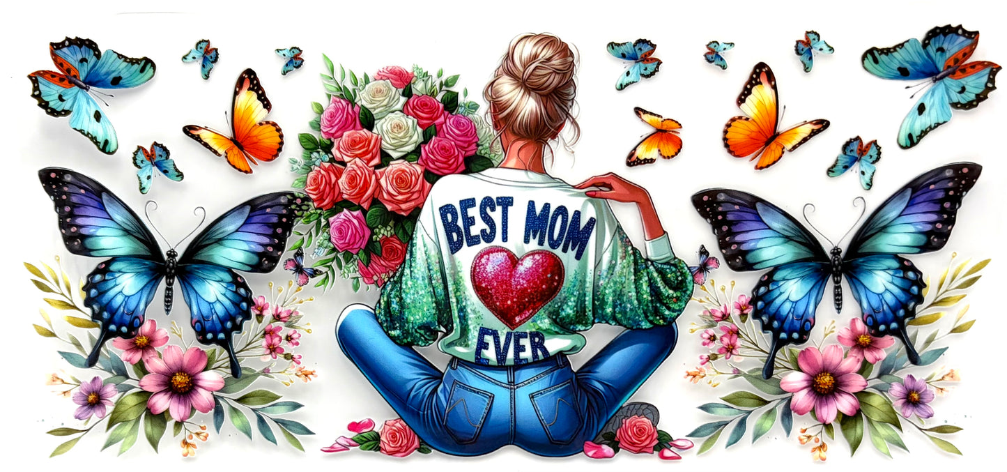 #0831 Floral- Best Mom