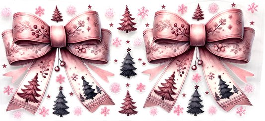 Large Bows- Dusty Pink