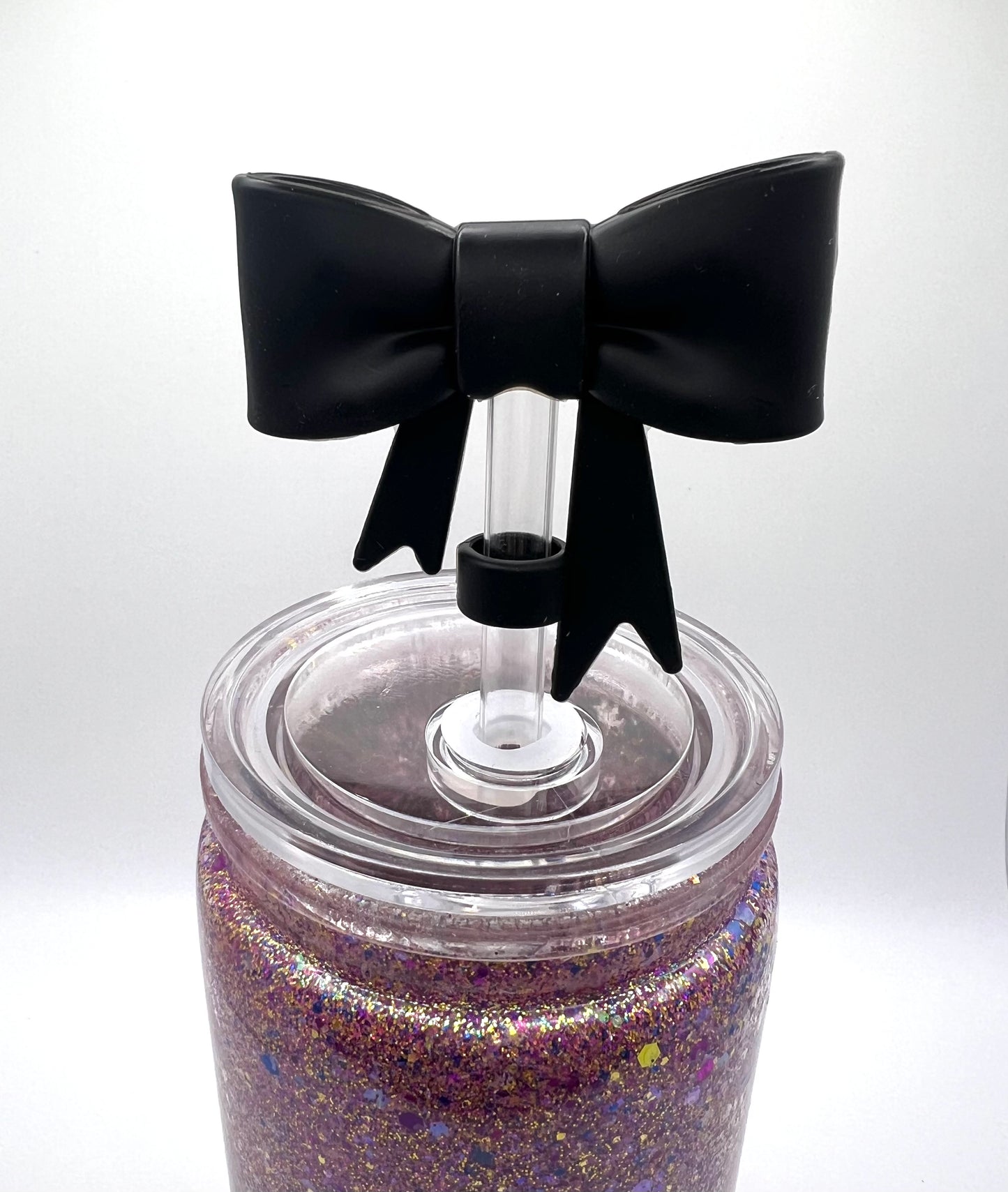 Straw Toppers- Large Bow