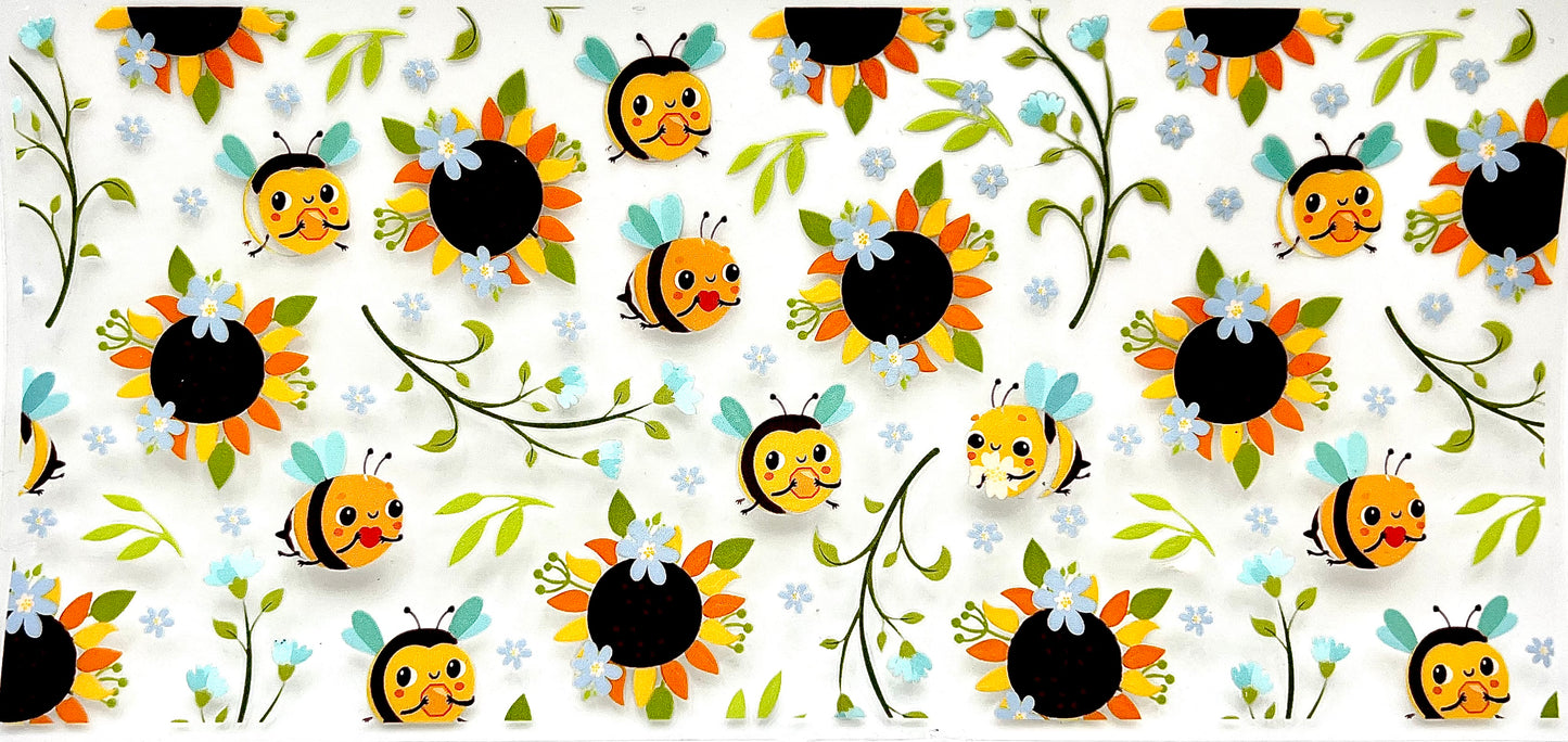 #0319 Floral Bee