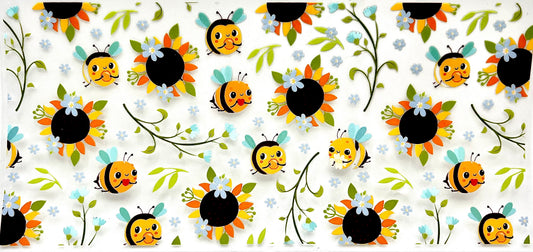#0319 Floral Bee
