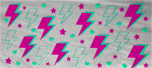 80’s Lightening bolts