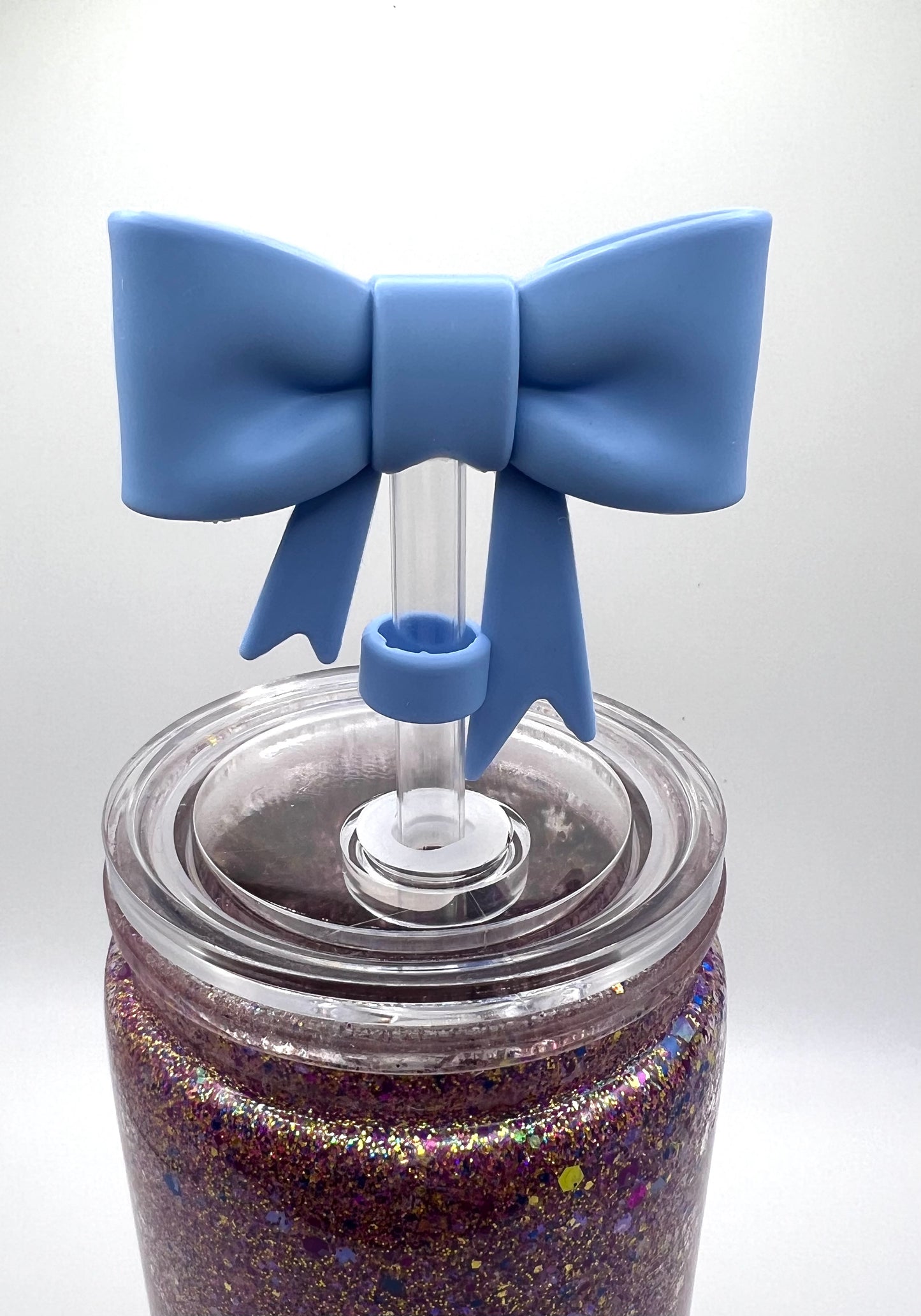 Straw Toppers- Large Bow