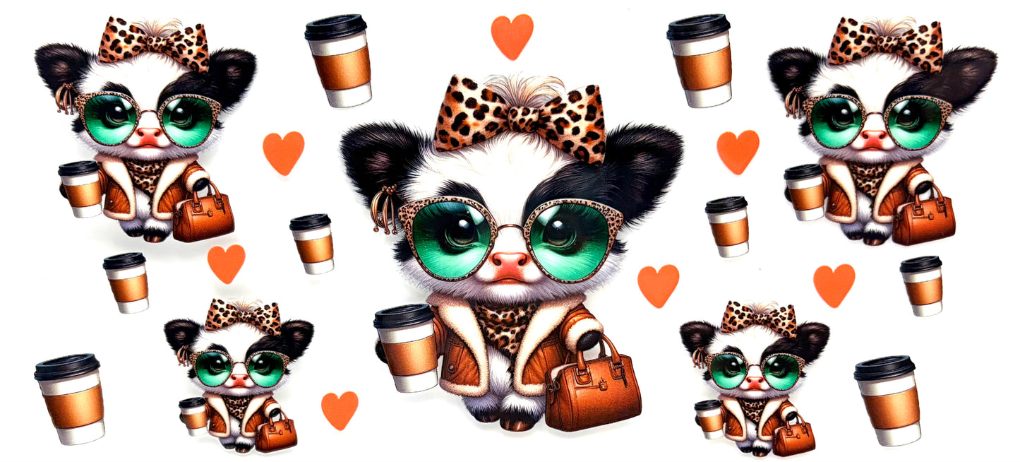 #0858 Coffee Cow- Orange